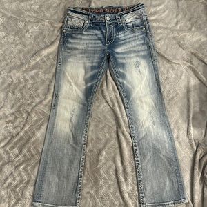 Rock revival jeans size 32x32. Light wash